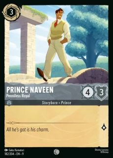 Prince Naveen - Penniless Royal - foil