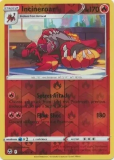 Incineroar (SIT 032) - REVERSE HOLO