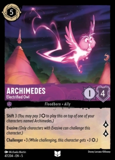 Archimedes - Electrified Owl (V.1) - foil