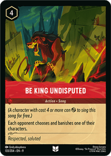 Be King Undisputed (V.1)