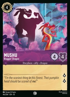 Mushu - Braggin' Dragon - foil