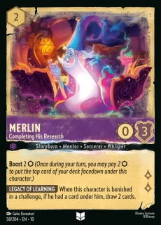 Merlin - Completing His Research (V.1)