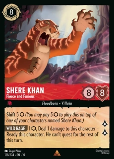 Shere Khan - Fierce and Furious