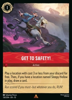 Get to Safety! - foil
