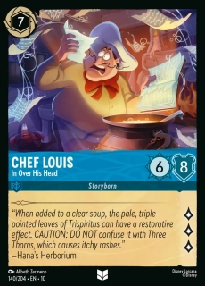Chef Louis - In Over His Head - foil