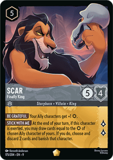 Scar - Finally King (V.1) - foil