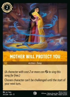 Mother Will Protect You - foil