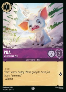 Pua - Disgruntled Pig - foil
