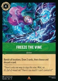 Freeze the Vine (V.1)