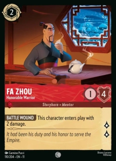 Fa Zhou - Honorable Warrior - foil
