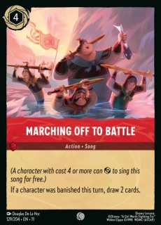 Marching Off to Battle