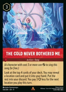 The Cold Never Bothered Me (V.1)