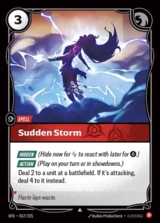 Sudden Storm