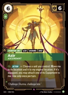 Azir, Ascendant (V.1 - Rare)