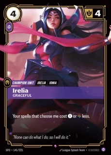 Irelia, Graceful (V.1 - Rare)