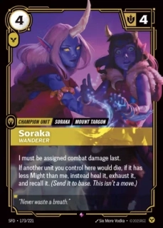 Soraka, Wanderer (V.1 - Rare)
