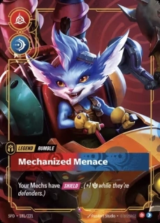 Rumble, Mechanized Menace (V.1 - Rare)