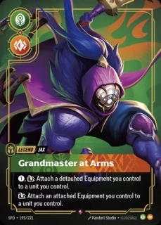 Jax, Grandmaster at Arms (V.1 - Rare)