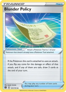 Blunder Policy (BRS 131)