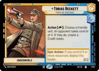Tobias Beckett, People are Predictable