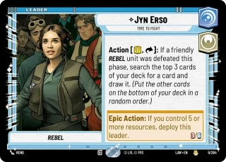 Jyn Erso, Time to Fight
