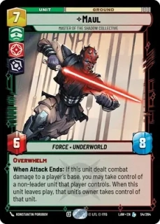 Maul, Master of the Shadow Collective