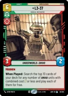L3-37, Radical Instigator