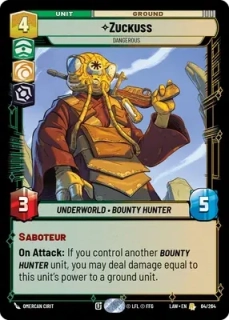 Zuckuss, Dangerous