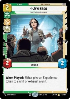 Jyn Erso, Take the Next Chance