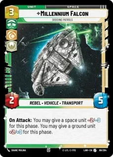 Millennium Falcon, Dodging Patrols