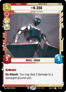K-2SO, Locking the Vault
