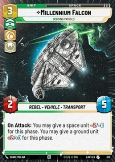 Millennium Falcon, Dodging Patrols (V.1)