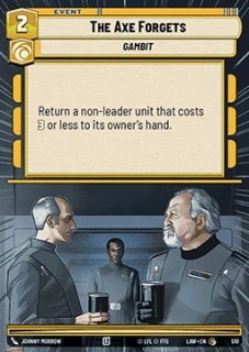 The Axe Forgets (V.1)