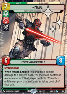 Maul, Master of the Shadow Collective (V.2) - foil