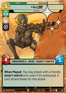 4-LOM, Devious (V.2) - foil 