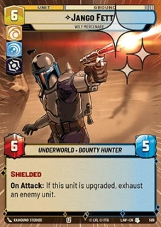 Jango Fett, Wily Mercenary (V.2) - foil