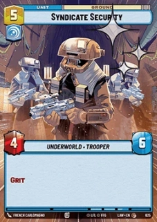 Syndicate Security (V.2) - foil