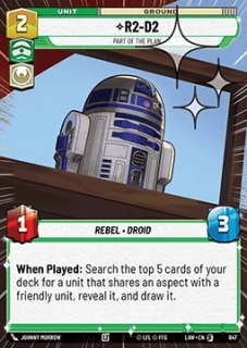 R2-D2, Part of the Plan (V.2) - foil
