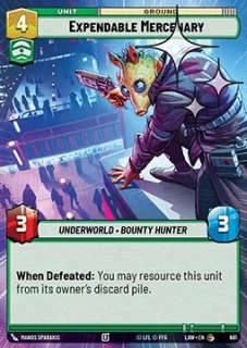 Expendable Mercenary (V.2) - foil