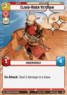 Cloud-Rider Veteran (V.2) - foil