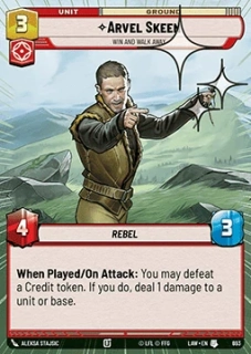 Arvel Skeen, Win and Walk Away (V.2) - foil