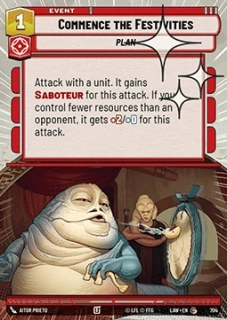 Commence the Festivities (V.2) - foil