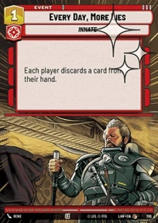 Every Day, More Lies (V.2) - foil