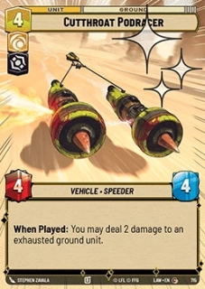 Cutthroat Podracer (V.2) - foil