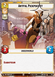 Artful Pickpocket (V.2) - foil