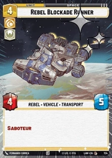 Rebel Blockade Runner (V.2) - foil