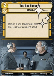 The Axe Forgets (V.2) - foil