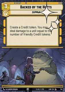 Backed by the Hutts (V.2) - foil