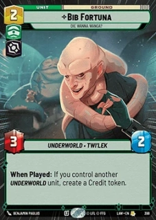 Bib Fortuna, Die Wanna Wanga? (V.1)