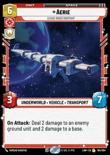 Aerie, Cloud-Rider Dropship